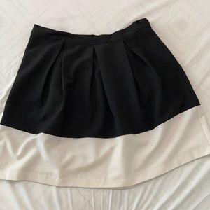 Black and White Skirt